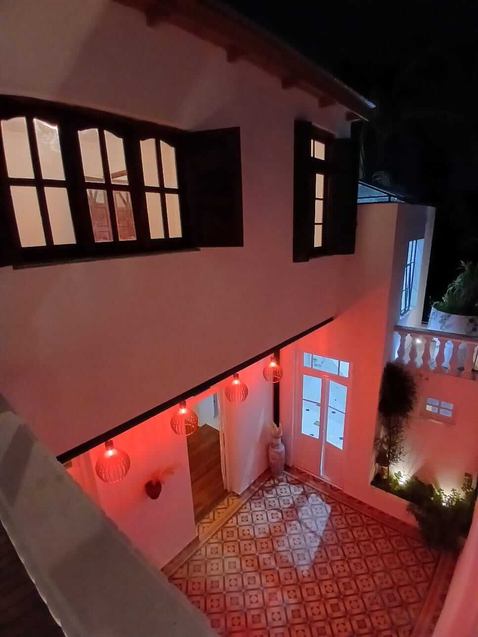 Patio vintage totalmente remodelado.